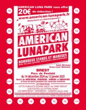 Réduction 20€ American Lunaparc Brest