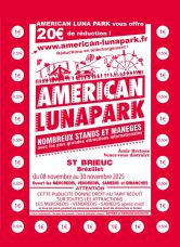 Réduction 20€ American Lunaparc Saint Brieuc